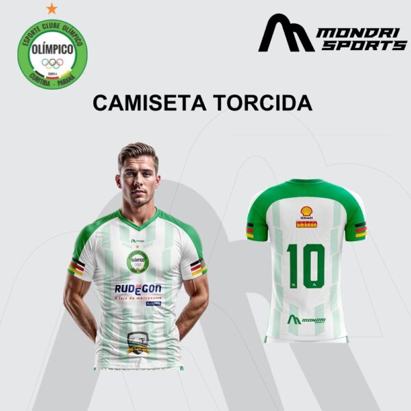 Camiseta Torcida Branca - Olímpico