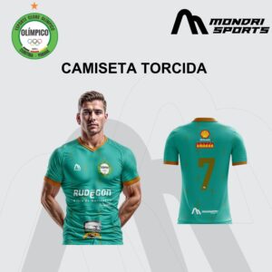 Camiseta Torcida Verde Água - Olímpico