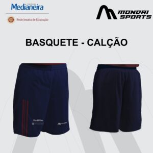Calção Treino Basquete - Colégio Medianeira
