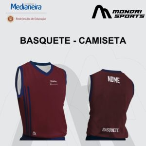 Camiseta Treino Basquete - Colégio Medianeira