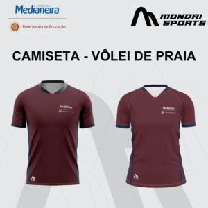 Camiseta Treino Vôlei de Praia - Colégio Medianeira