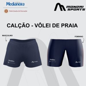 Calção Treino Vôlei de Praia - Colégio Medianeira
