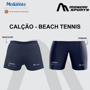 Calção Treino Beach Tennis - Colégio Medianeira