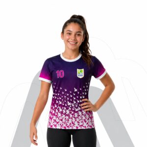 Camiseta Voleibol Jogo Colégio do Bosque Mananciais
